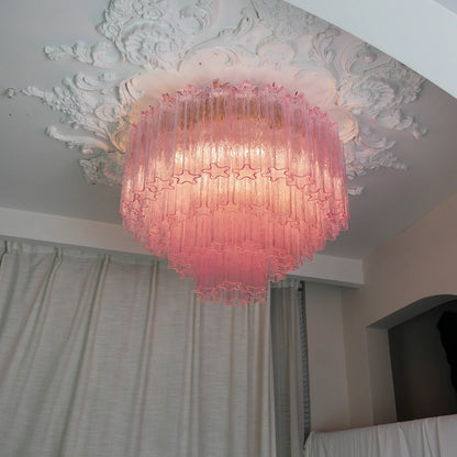 Star Shaped Glass Tube Ceiling Light