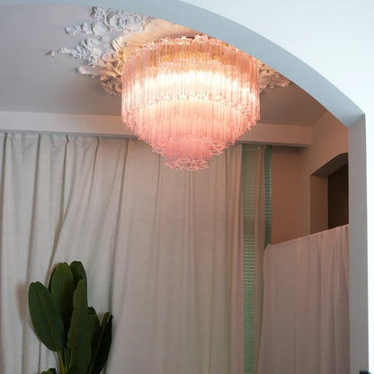 Star Shaped Glass Tube Ceiling Light