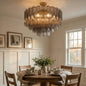Star Shaped Glass Tube Ceiling Light