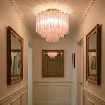 Star Shaped Glass Tube Ceiling Light