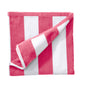 Cotton Velour Cabana Stripe Beach Towel - Novia Collection.
