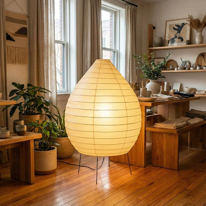 Akari Teardrop Shaped 23N Floor Lamp