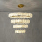 Tiered Alabaster Chandelier