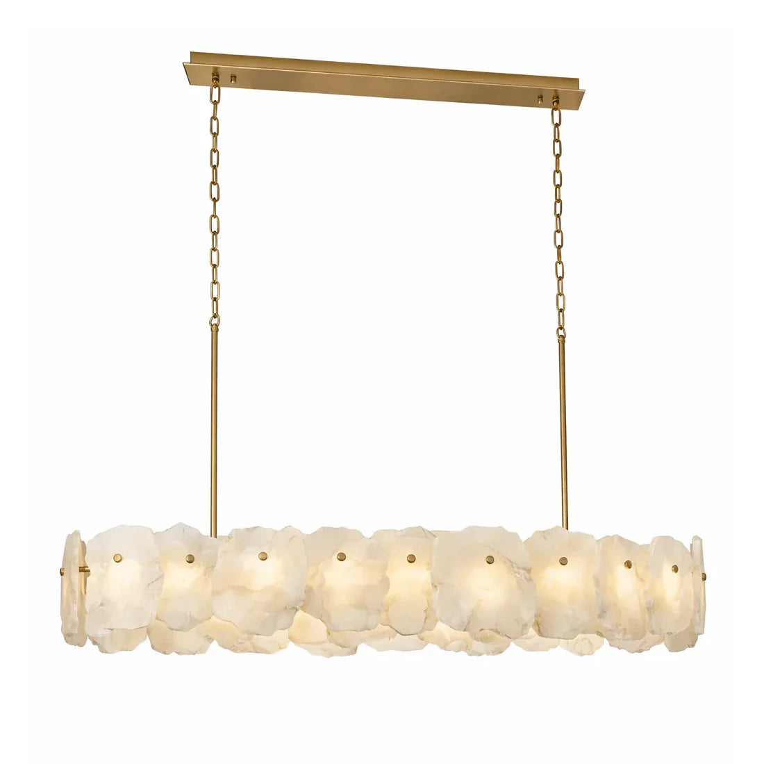 Tiered Alabaster Chandelier