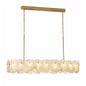 Tiered Alabaster Chandelier