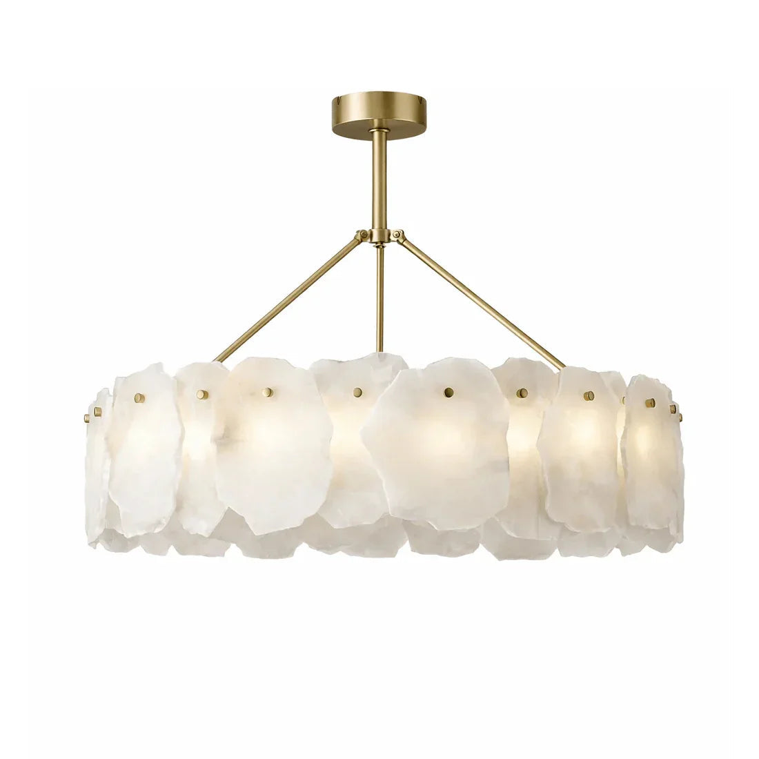 Tiered Alabaster Chandelier