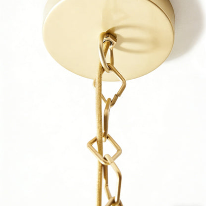 Tiered Capiz Wavecrest Chandelier