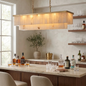 Tiered Natural Alabaster Chandelier