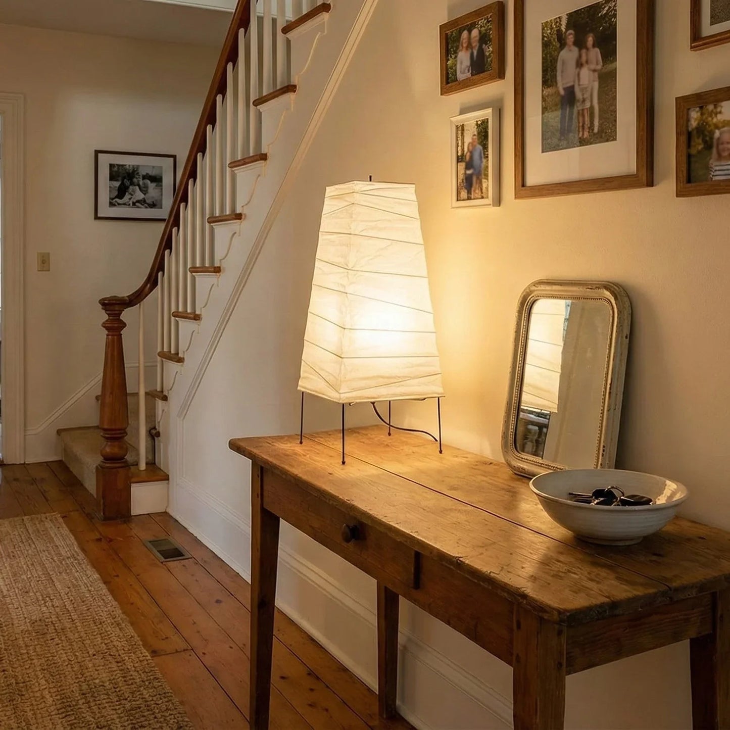 Akari Trapezoidal 4N Table Lamp