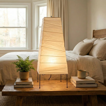 Akari Trapezoidal 4N Table Lamp