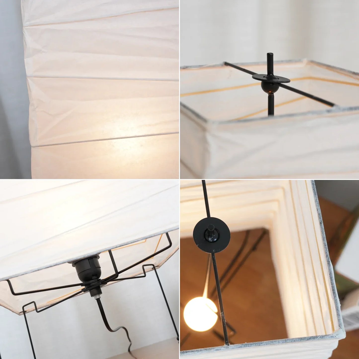 Akari Trapezoidal 4N Table Lamp