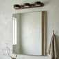 Travertine Duo Wood Wall Light