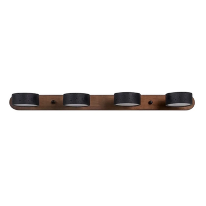 Travertine Duo Wood Wall Light