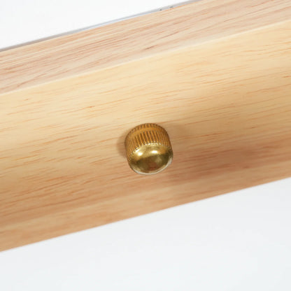 Travertine Duo Wood Wall Light
