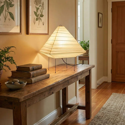 Akari Triangle 5X Table Lamp