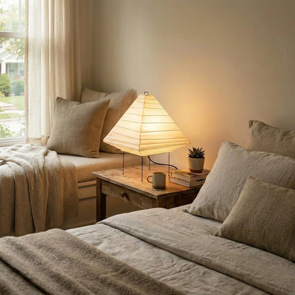 Akari Triangle 5X Table Lamp