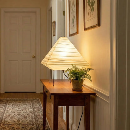 Akari Triangle 5X Table Lamp