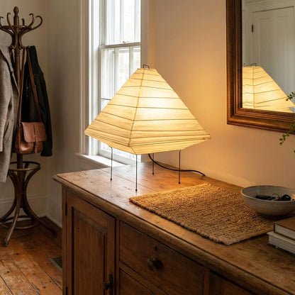 Akari Triangle 5X Table Lamp