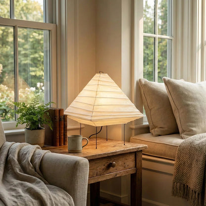 Akari Triangle 5X Table Lamp
