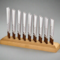 Pro 27 Complete Healing Tuning Fork Set - Weighted