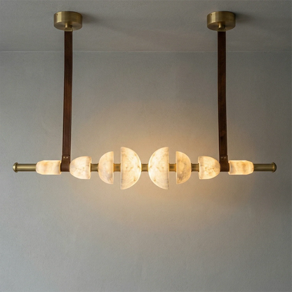 Lumina Alabaster Linear Chandelier