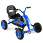 Go Kart for Kids 4 Wheel with Steering Handlebars and Adjustable Seat