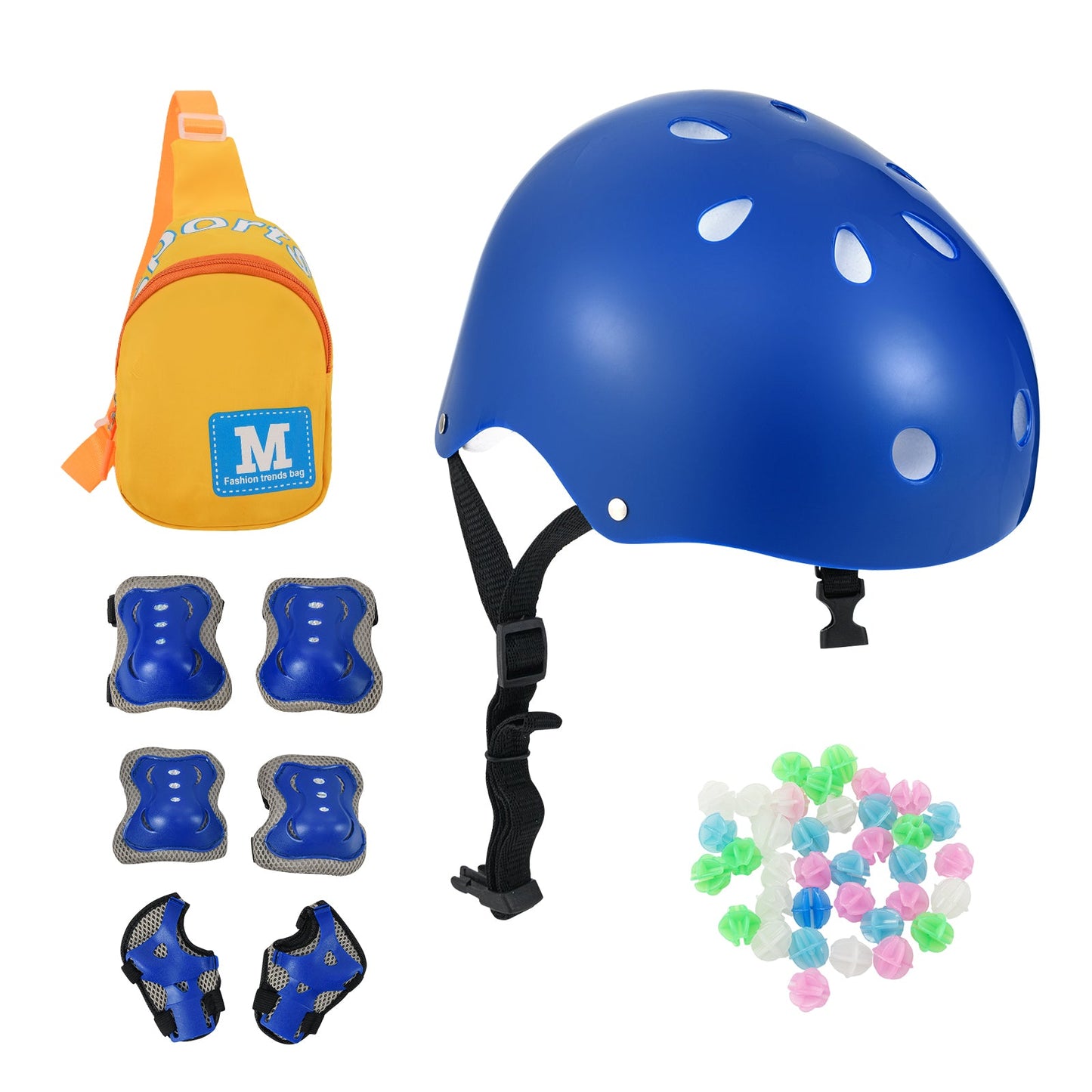 16 Inch Kids Bike Navy with Helmet Protective Set