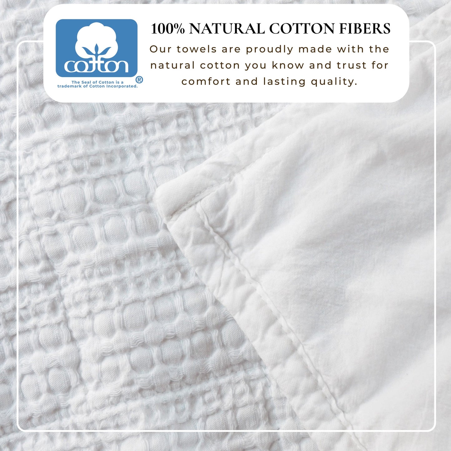 100% Cotton Honeycomb Waffle Garment Washed Quilt Set - Genevieve Collection