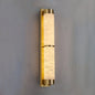 VUUE Cylindra Alabaster Brass Wall Light