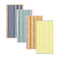 Oversized Striped Border Cabana Beach Towels - Santa Cruz.