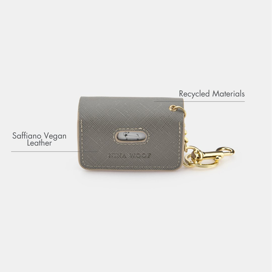 Waste Bag Holder - Vegan Leather - Bag Dispenser