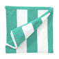 Cotton Velour Cabana Stripe Beach Towel - Novia Collection.