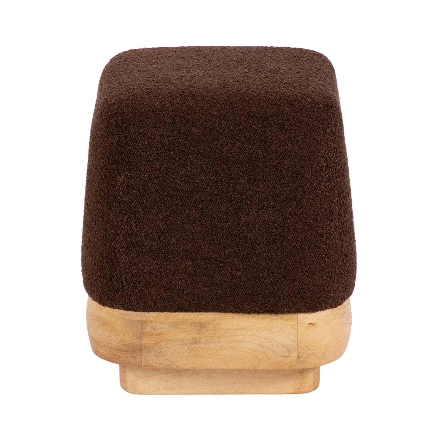 Sabri Square Ottoman Fabric and Wood
