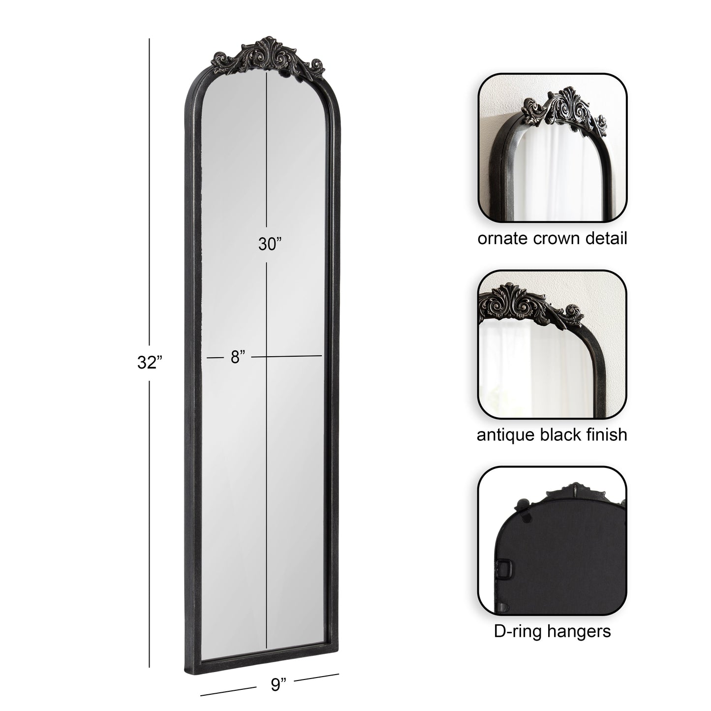 Arendahl Traditional Arch Mirror