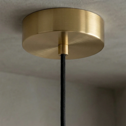 White Alabaster Pendant Light