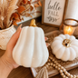 White Luxe Pumpkin