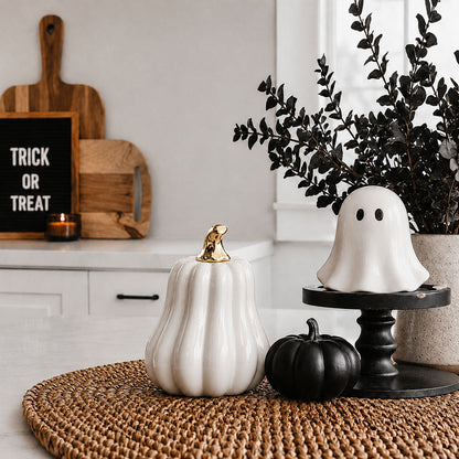 White Luxe Pumpkin