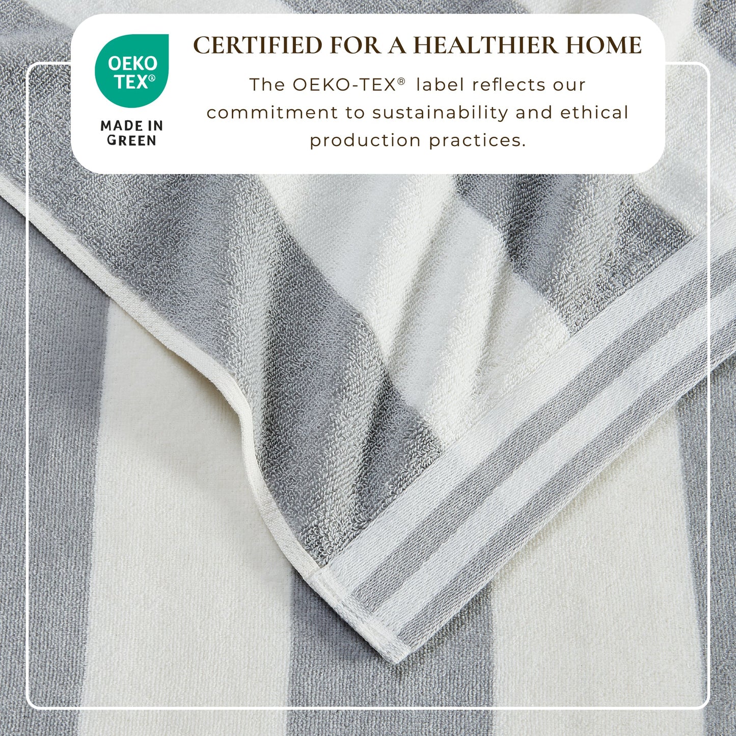 Striped Cabana Beach Towel - Edgartown Collection