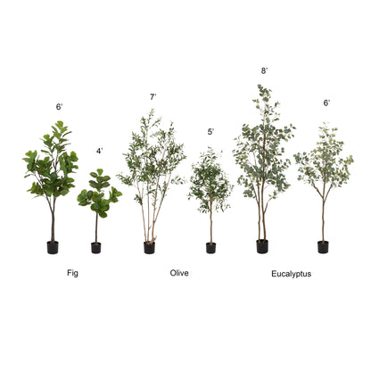 Eudora Faux Eucalyptus Tree