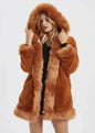 Faux Fur Collar Jacket - Cozy Winter Coat | Femstylo