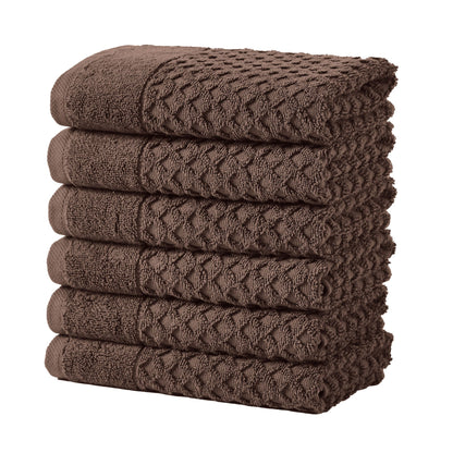 Cotton Diamond Waffle Weave Bath Towel Set - Grayson Collection